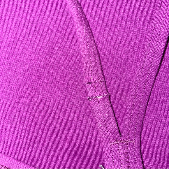 Lululemon Y Tank Purple Size 6 - Picture 4 of 4